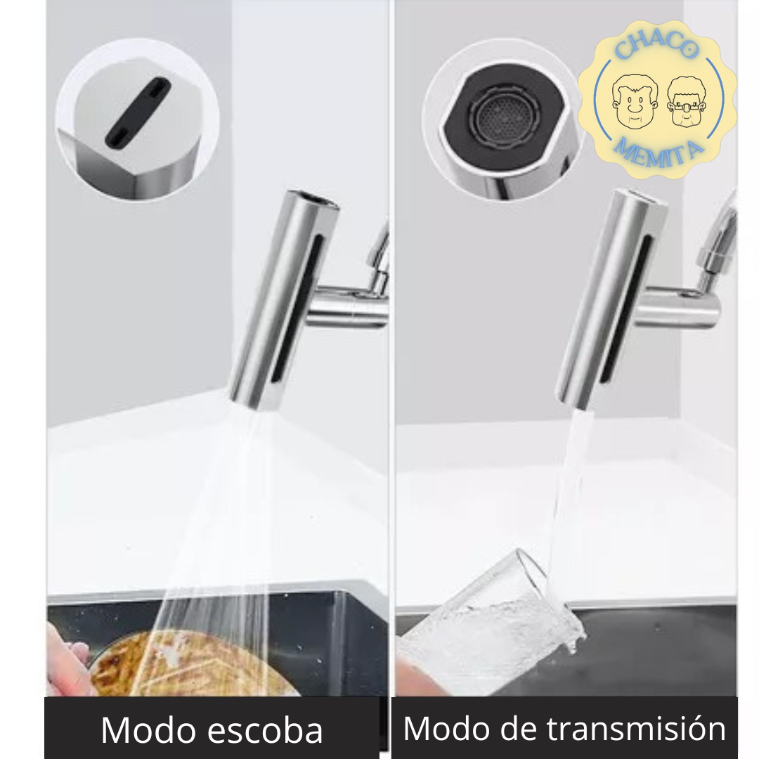 AquaTurn™ Llave giratoria y limpiador de olla