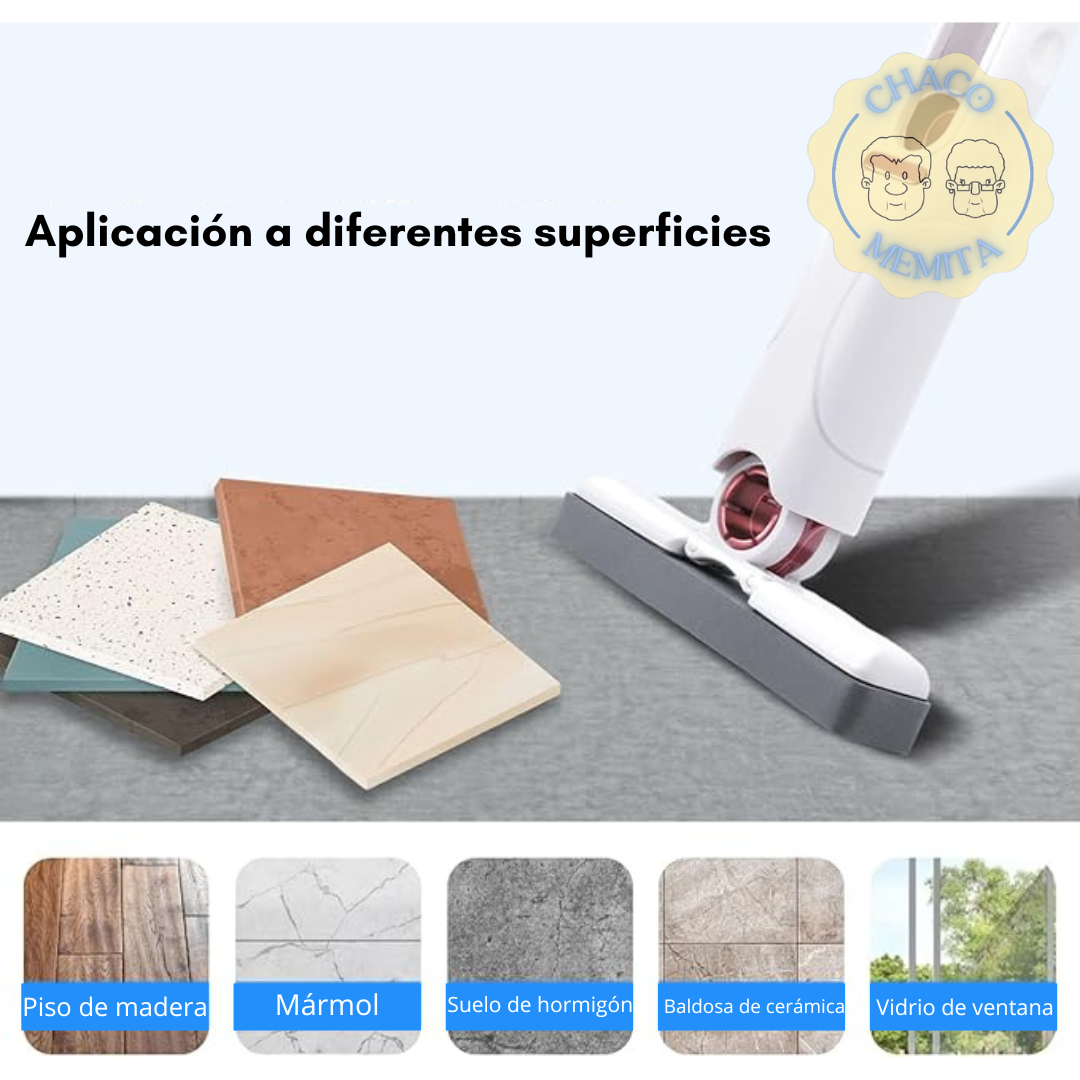MiniClean™ Mini Mopa Trapeador Portátil