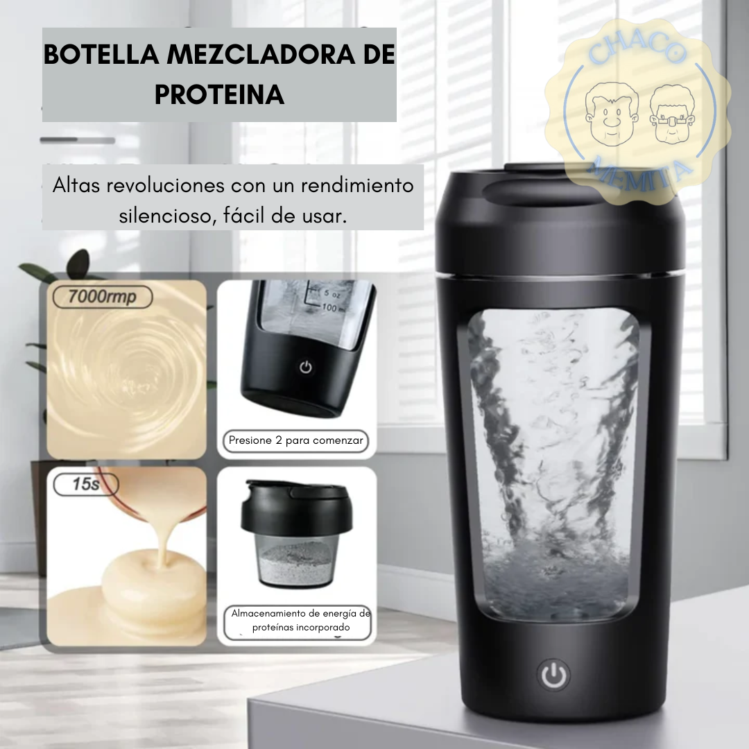 SPINPRO™ Botella mezcladora de proteína